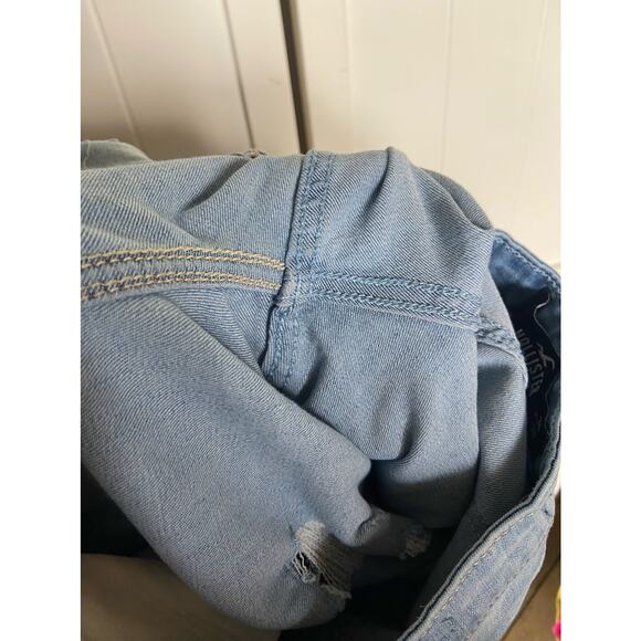 Hollister Womens Jeans Size 11R 30 x 30 Light Blue Curvy High Rise‎ Super Skinny - Picture 4 of 8